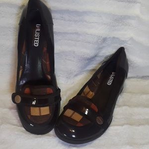 Kenneth Cole plaid Patent Leather Loafers